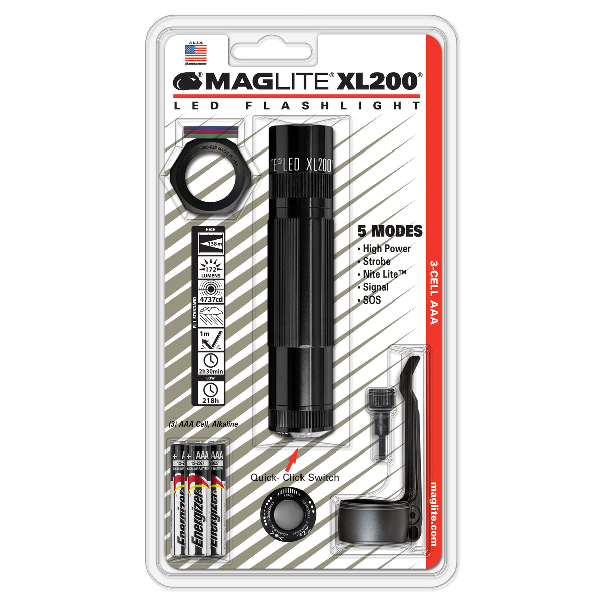 XL200® Tactical Pack LED - Maglite EU (Test)