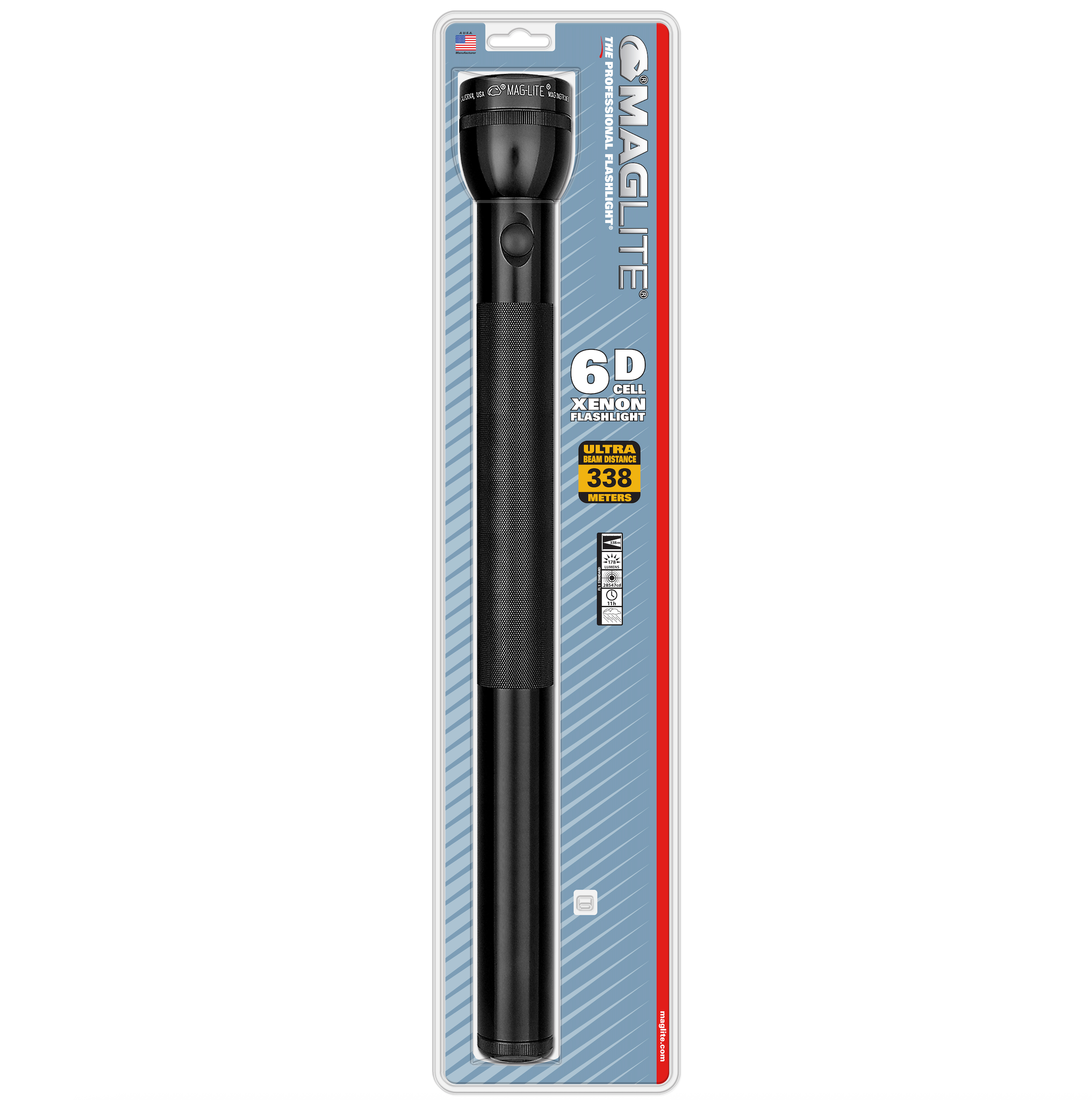 MAG-S6D016 MAGLITE ○ MAG-LITE 6D.CELL マグライト 単1X6本 6D Cell