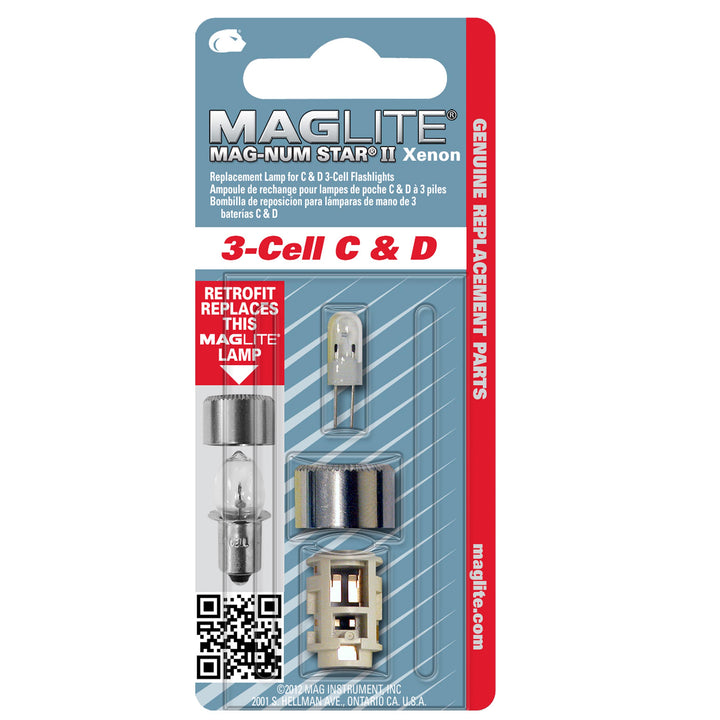 Ampoule de remplacement Maglite® 3C et 3D