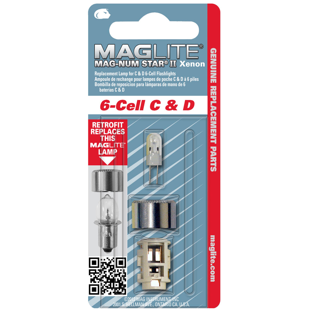 Varapolttimo Maglite® 6C ja 6D
