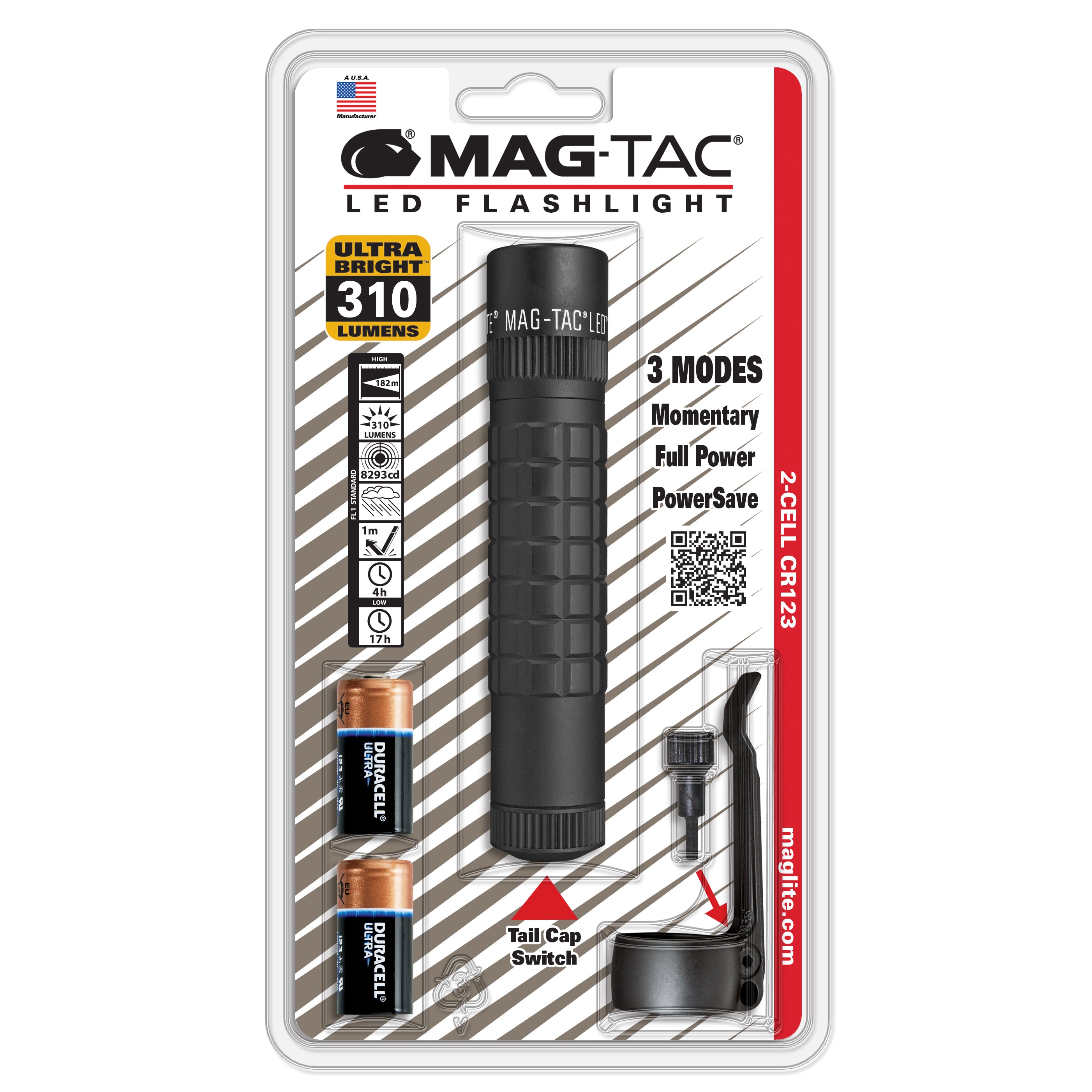 1-29 MAG-TAC LED 320ルーメン 1-29 MAG-TAC LED 320ルーメン MAG-TAC LED Rechargeable Crowned