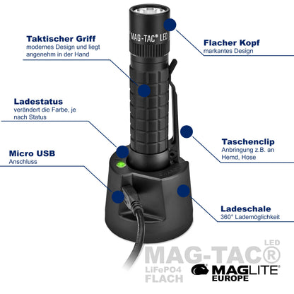 MAG-TAC® LED mit Akku - Maglite EU (Test)