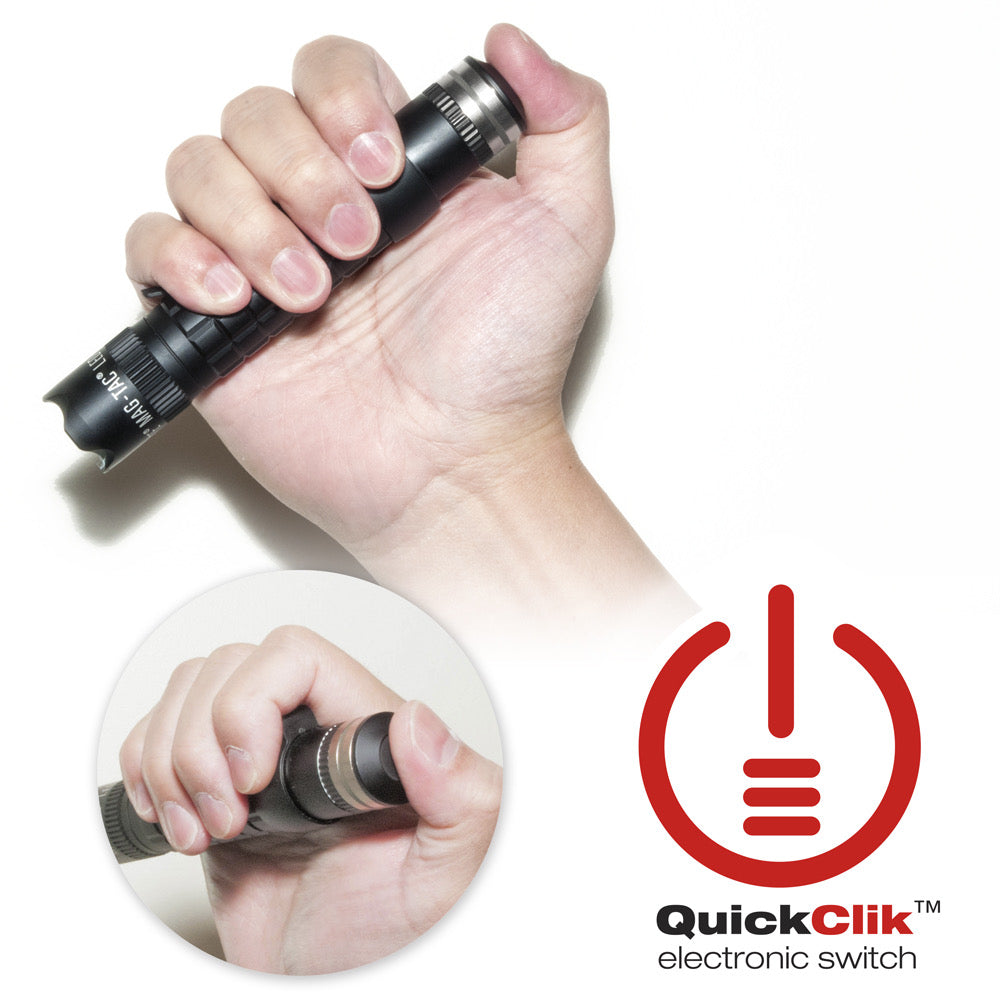 Linternas tácticas MAG-TAC® recargables con anillo LED coronado y anillo liso