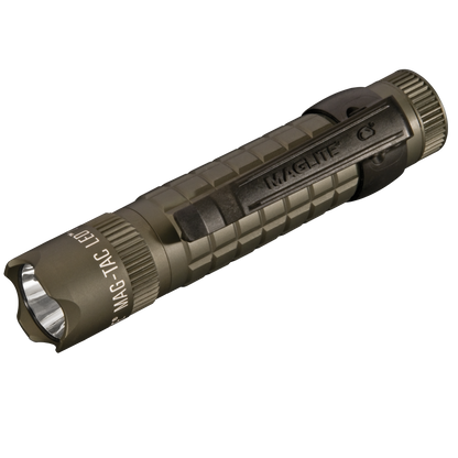 Mag-Tac® CR123 Linterna con bisel de corona LED – haz de 193 metros, hasta 17 horas de autonomía, 320 lúmenes y QuickClik® con estroboscopio