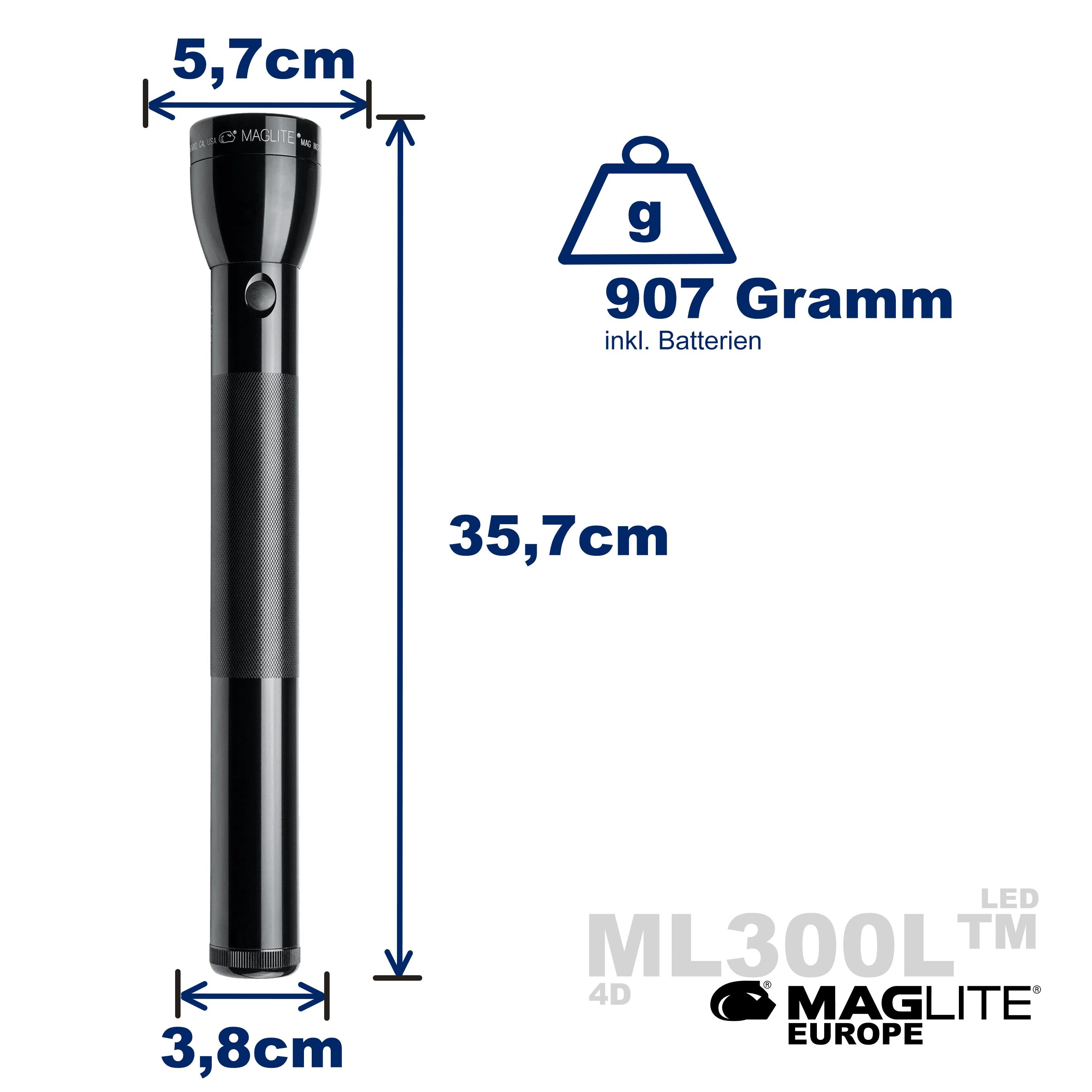 ML300L™ 4D LED – MAGLITE® Europe