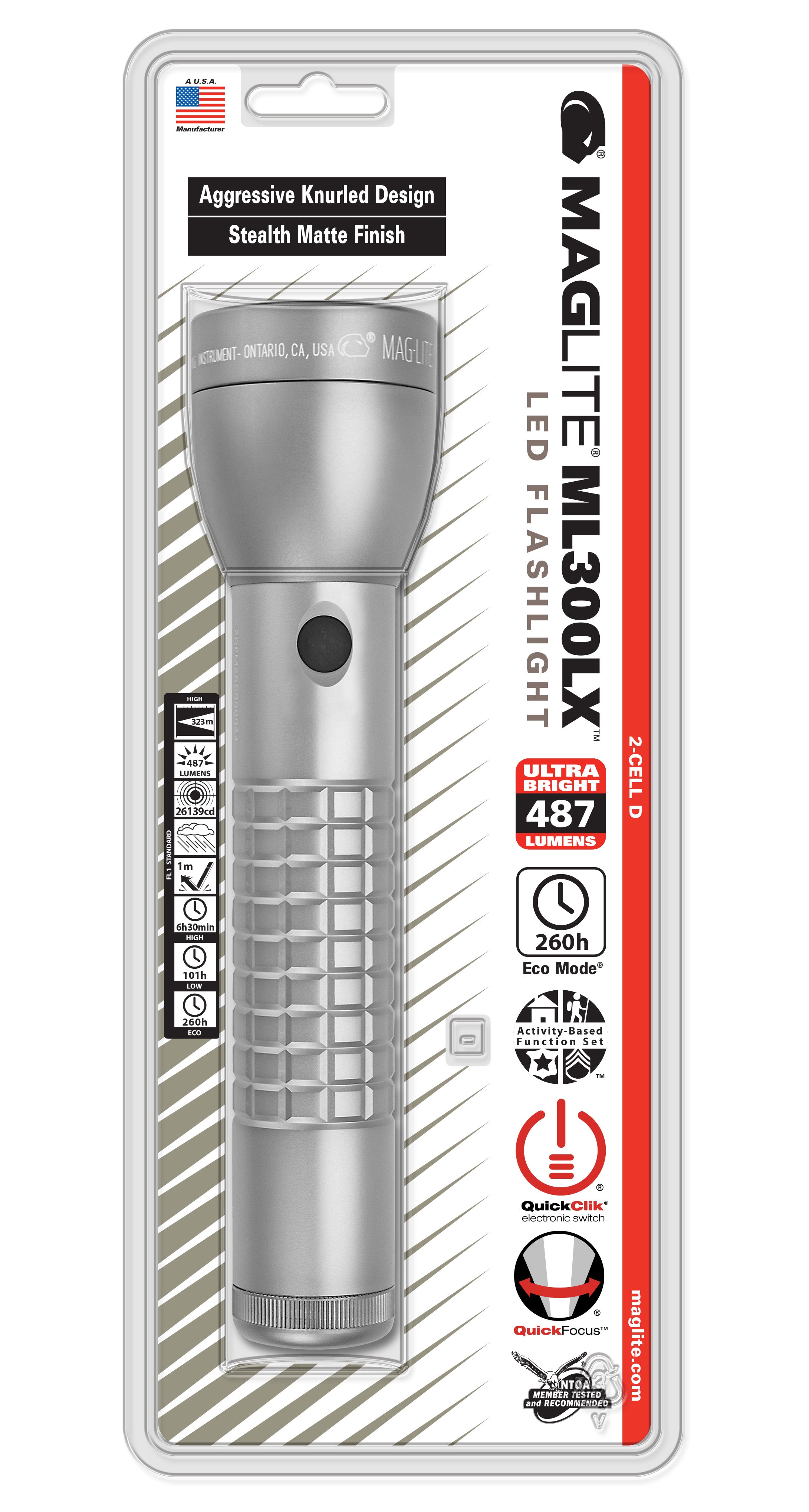 マロL ML300LX™ LED 2D – MAGLITE® Europe