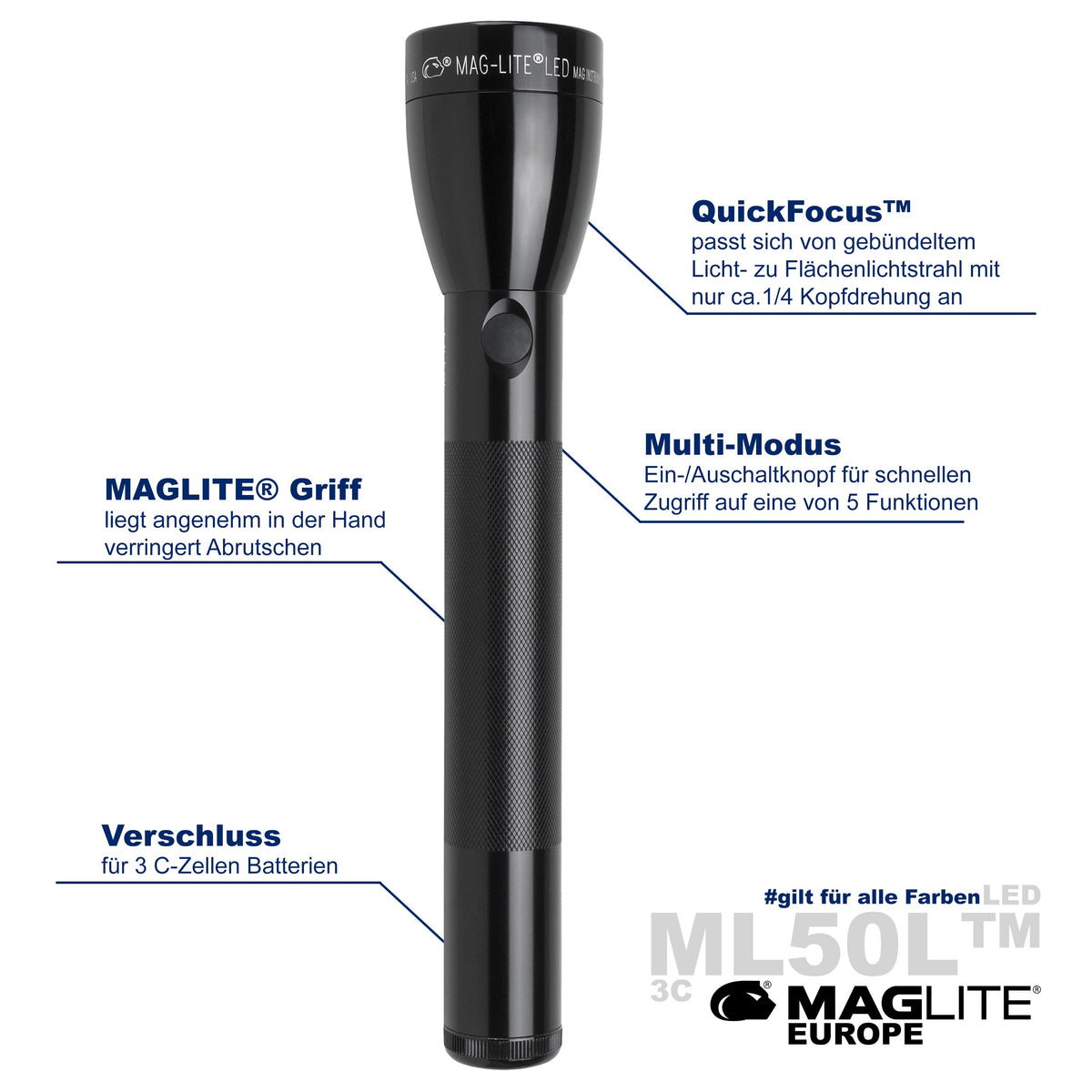 ML50L™ LED 3C - Maglite EU (Test)