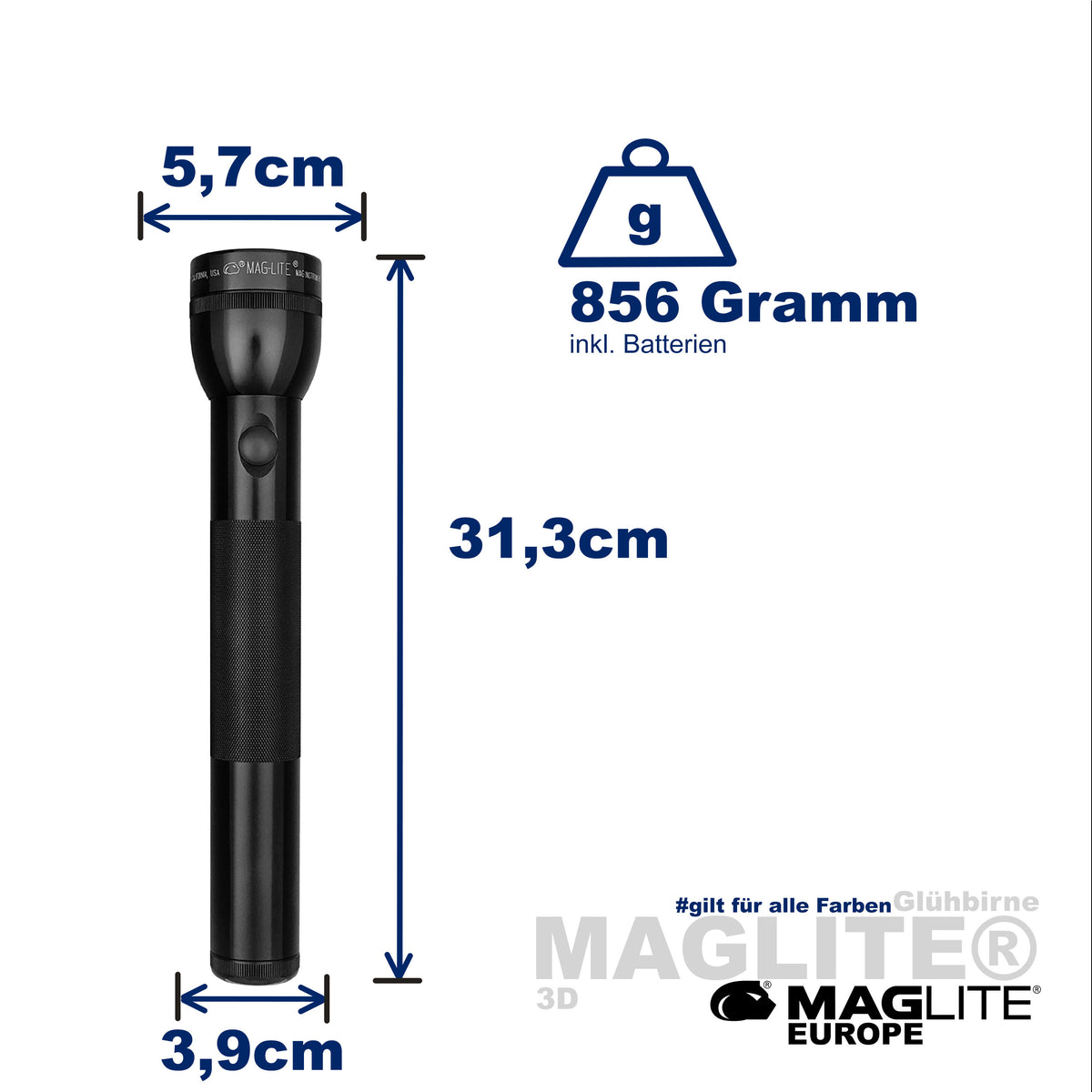CLASSIC Maglite® 3D - Maglite EU (Test)