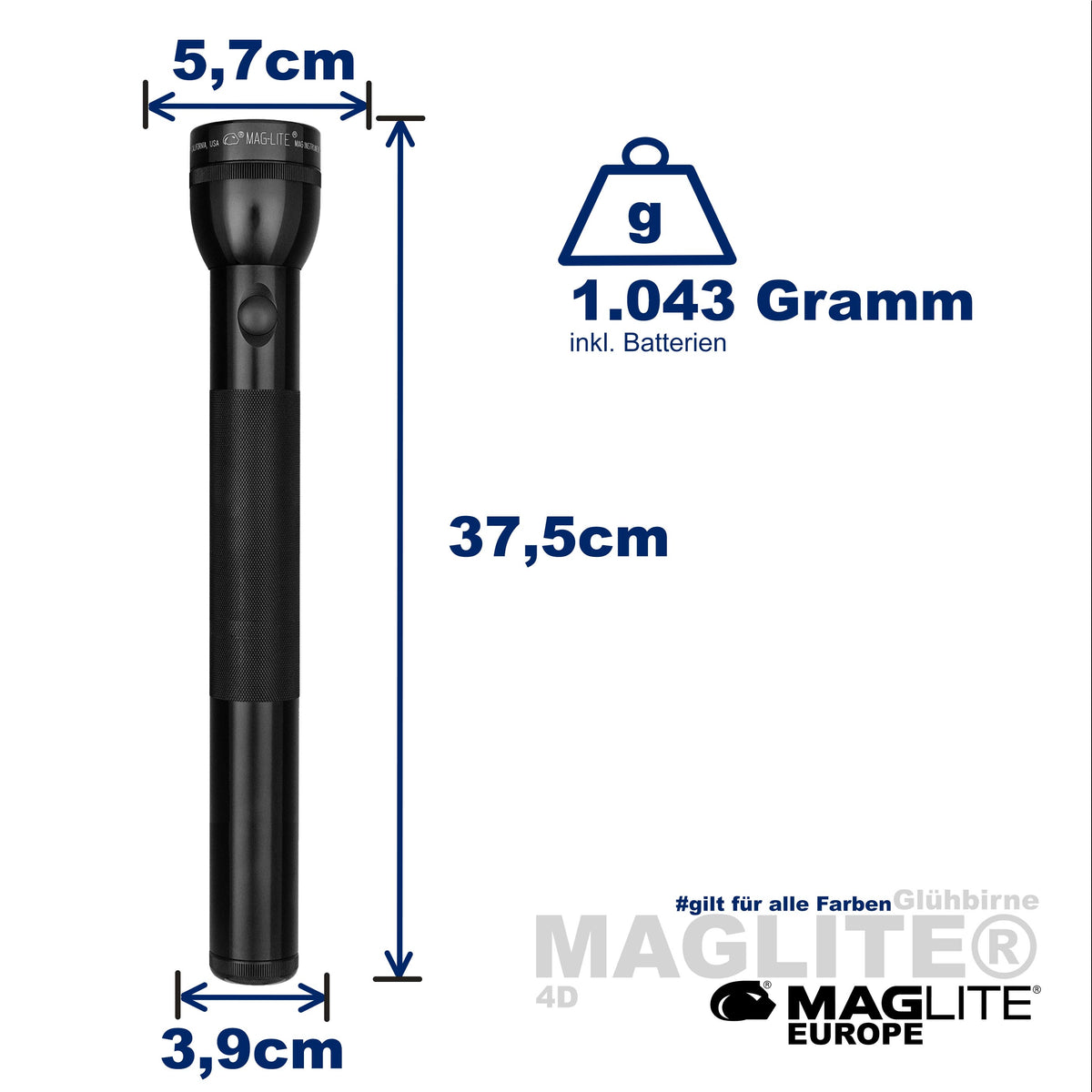 CLASSIC Maglite® 4D - Maglite EU (Test)