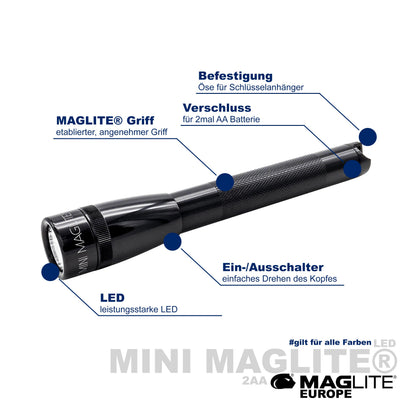 Mini Maglite® LED AA - Maglite EU (Test)