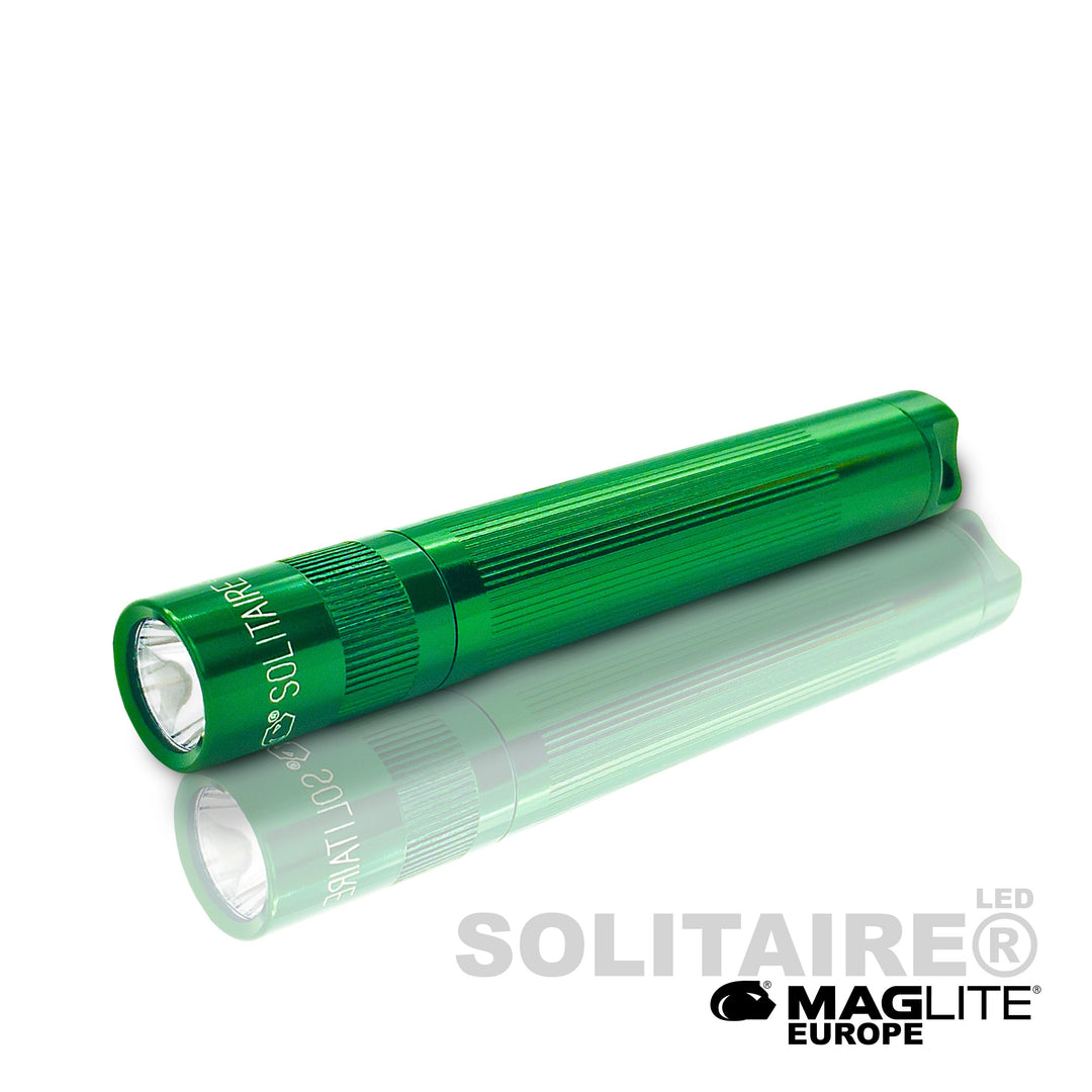 Maglite Solitaire Lampe LED Rouge En Coffret - Lampe Torche Compacte Ultra Résistante