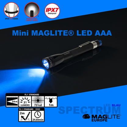 Maglite® Spectrum Series™ mit blauer LED - Maglite EU (Test)