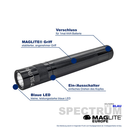 Maglite® Spectrum Series™ mit blauer LED - Maglite EU (Test)