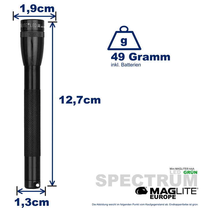 Maglite® Spectrum Series™ con LED verde