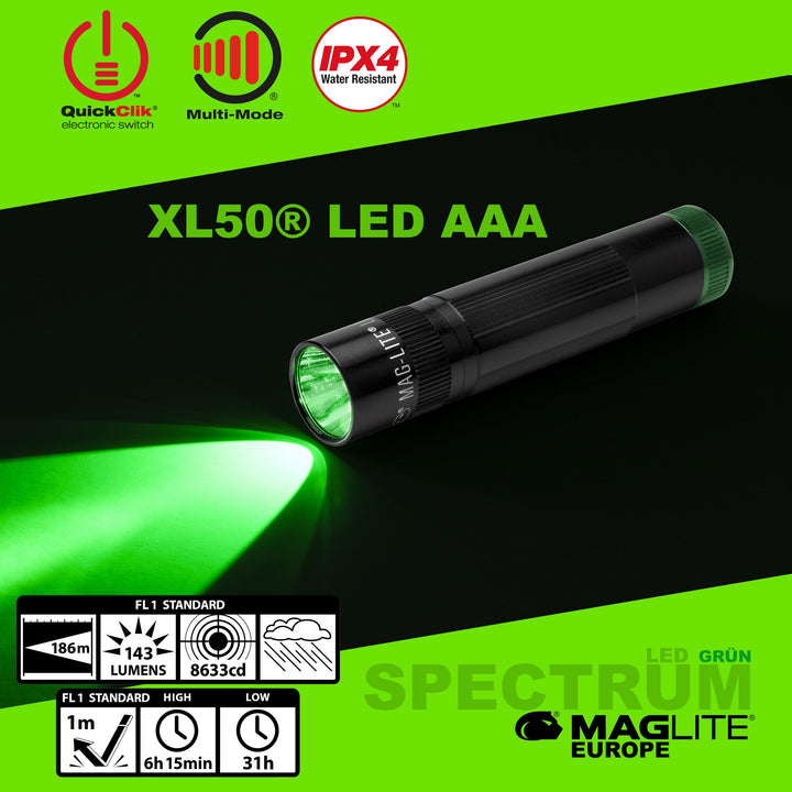 Maglite® Spectrum Series™ avec LED verte