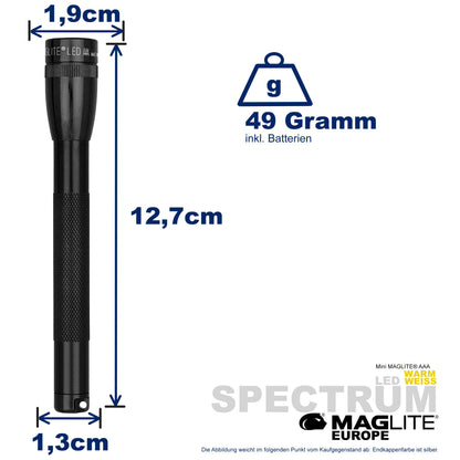 Maglite® Spectrum Series™ mit warmweisser LED - Maglite EU (Test)