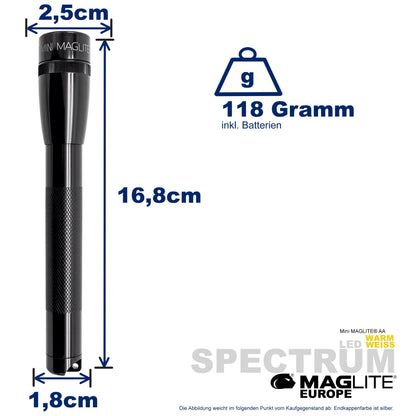 Maglite® Spectrum Series™ mit warmweisser LED - Maglite EU (Test)