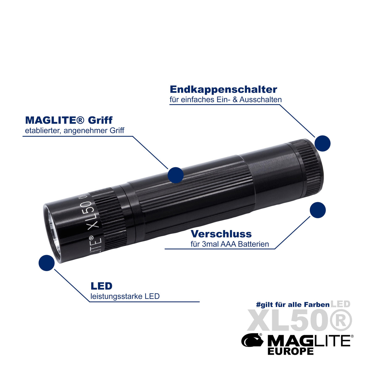 XL50® AAA LED - Maglite EU (Test)