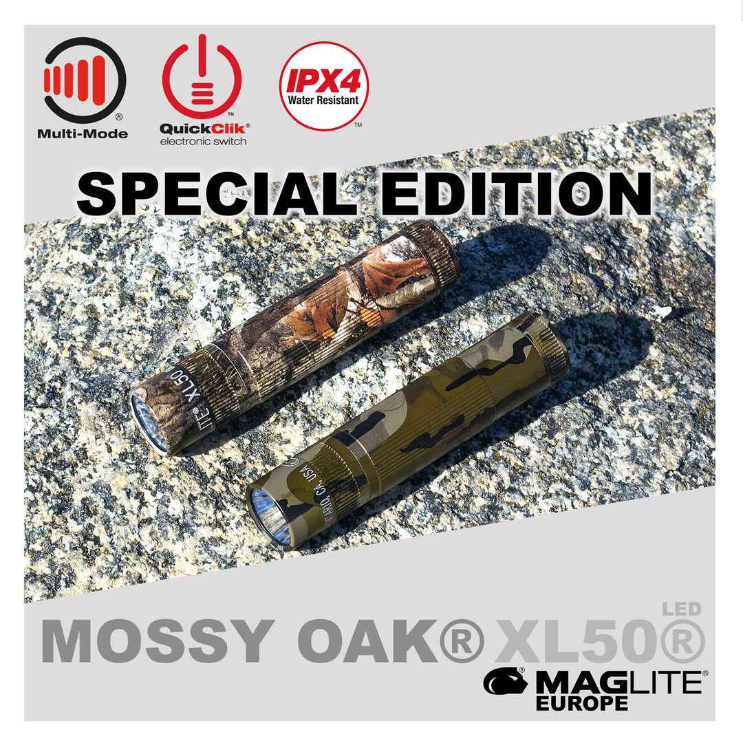 SPECIALE EDITIE XL50® AAA LED // MOSSY OAK